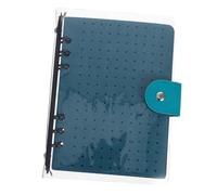 Operitacx Pin Organizer Album Portable Bleu Classeur Compact à Plusieurs Compartiments pour Broches Émaillées Protection et Rangement Facile pour et Voyages