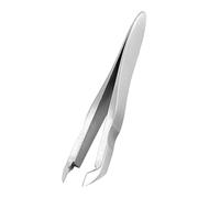 Operitacx Pince à Cuticules Portable en Acier Inoxydable, Mini Taille pour Manucure et Pédicure, Coupe-ongles Précis pour Peaux Mortes et Soin des Ongles, Outil Professionnel de Nail Art