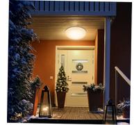 Operitacx Plafonnier LED Intelligent Wifi avec Contrôle Musique par Smartphone Lampe de Plafond Encastrée pour Chambre et Couloir Lumière Décorative et Fonction Minuterie