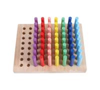 Operitacx Planche en Bois pour Rééducation des Doigts, Exercice de Motricité Fine, Coordination Main-œil, Prévention Inconfort, Adaptée Usage Quotidien Chevet
