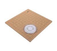 Operitacx Planche Liège Macramé avec Épingles T Support de Tissage pour Bracelets Corde à Nœuds Outil de Mesure avec Quadrillage Imprimé Portable