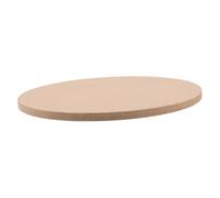 Operitacx Planche Ronde en Bois à Haute Densité pour Poterie, Plateau Stable et Portable pour Modelage d'argile et Façonnage la Main, pour Artistes et Potiers