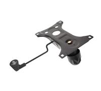 Operitacx Plateau de Chaise pivotante de remontée rotative Ergonomique président Informatique Remplacement mécanisme de contrôle de l'inclinaison du Fauteuil Plaque pivotante Plastique Noir