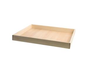 Operitacx Plateau de Jardin Zen en Bois, Style Japonais, pour Bureau et | Grain de Bois, Bords Faibles, Pierres Miniatures, Mousse, Pont en Bois