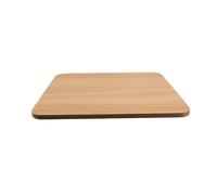Operitacx Plateau de Table Carré Utilité Multifonctionnelle Polyvalent en Panneau de Densité, Installation Simple pour Bureau ou Restaurant