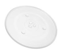 Operitacx Plateau Tournant Verre pour Micro Ondes Accessoire de Remplacement Compatible Plupart des Micro Ondes Rotation Stable pour Réchauffage Uniforme