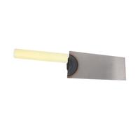 Operitacx Plâtre Lisseuse Acier Inoxydable Spatule à Main Ergonomique pour Enduit Béton et Carrelage Outil pour Construction et Cloison Sèche