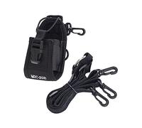Operitacx Pochette D'interphone en Nylon Noir Résistante à l'usure et Respirante Titulaire Pratique pour Téléphone, Marche Chien Sport