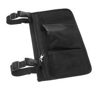 Operitacx Pochette Téléphone de Roulant Rangement en Fauteuil pour Latérale et Tissu Oxford Léger Facile à Installer, pour Stocker Boissons, Aliments Lors de Sorties