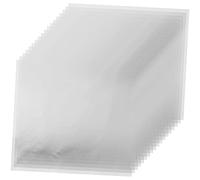 Operitacx Pochettes Extérieures Autocollantes pour Disques Vinyle 50 Pièces, Protection Adhésive Anti-poussière, Format Standard M, Utilisation Stockage et Archivage, Transparent Plastique Opp
