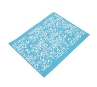 Operitacx Pochoir de Sérigraphie Autocollant Lavable en Maille 080, Gabarit de Transfert pour Impression Textile, Modèle de Transfert Réutilisable pour Loisirs Créatifs et Décoration