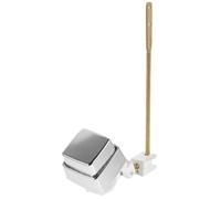 Operitacx Poignée de Chasse Eau Latérale Cuivre Kit de Remplacement pour Réservoir Toilette Levier Simple à Installer pour Rénovation Wc