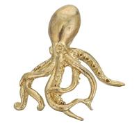 Operitacx Poignée de Meuble en Laiton Originale de Pieuvre, Poignée Décorative pour Armoire et Tiroir, Quincaillerie Marine Vintage, Finition Polie la Main, Adaptée Chambre Garçon