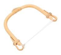Operitacx Poignée de Théière Accessoire Beige en Bambou Remplaçable, Anti-scald et Confortable pour Bouilloire et Théière, pour Ustensiles Cuisine à Domicile