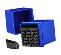 Operitacx Poinçons de Lettres et Chiffres Outils de Marquage pour Bricoleurs Fabricants et Artisans Compatible avec Métal