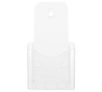 Operitacx Porte-Brochure en Acrylique Support Mural Porte-Brochure Transparent A4 Présentoir De Brochure Support De Stockage De Fichiers Organisateur De Littérature De Bureau pour Le Bureau