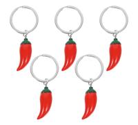 Operitacx Porte-Clés Pour Femmes Pendentif Porte-Clés Chili Breloques De À Main Pour Sacs À Main Pendentif Porte-Clés Porte-Clés Breloques Chili Porte-Clés Simulation Piment Ornement De