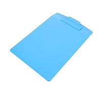Operitacx Porte-documents Infirmière A4 Bleu 33,6x22,1 Cm en Plastique Antidérapant, Presse-papiers pour Dossiers Médicaux et Fournitures de Bureau, Organiseur Portable pour Hôpital, École