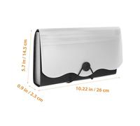 Operitacx Porte Documents Portable Format Sac de Rangement Accordéon Multi Couches Organiseur pour Dossiers et Fichiers pour Documents et Usage Extérieur
