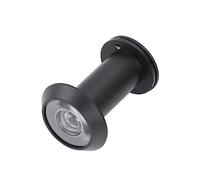 Operitacx Porte Œil de Chat Effraction avec Lentille Optique HD Angle Miroir de Porte Ajustable avec Cache Amovible Noir