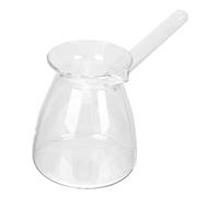 Operitacx Pot à café turc: Chauffe-beurre 450ml Cafetière arabe grecque Chauffe-lait Cezve Jezve Ibrik Brikis Pour théière sur cuisinière
