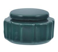 Operitacx Pot Décoratif en Céramique Rétro Élégant de 15ml, Pot Cosmétique Multifonction Effet Décoratif pour Cadeau d'anniversaire ou Mariage