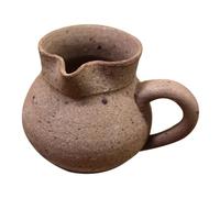 Operitacx Pot en Terre Cuite Rétro de 150ml pour Marmite à Soupe Maison, Facile à Nettoyer, sans Odeur Médicinale, Design Simple pour Mijoter et Préparer le Thé