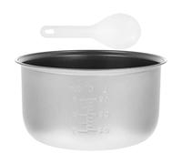 Operitacx Pot Intérieur Cuiseur À Riz Antiadhésif Accessoire De Remplacement Pour Machine Riz Chauffage Uniforme Pour Et Soupes Pot De Cuisine Pour Cuisinière Électrique 8.27 X 8.27 X 4.53 in