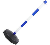 Operitacx Poteau Colonne d'eau Remplissable en Sécurité Plastique de Guidage D'isolation de Sécurité Mobile pour des Conducteurs pour Maintenance Routière et Signalisation