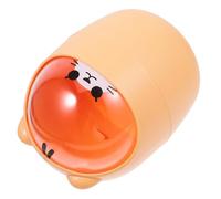 Operitacx Poubelle De Bureau Forme De Chat De Dessin Animé avec Couvercle Basculant Plastique pour Cuisine Salle De Bain Et Voiture