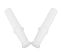 Operitacx Poussoir de Nourriture pour Broyeur à Viande 2pcs en Plastique Blanc Poignée Ergonomique et Construction Stable Cuisine