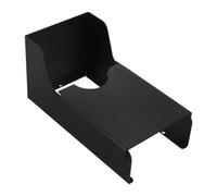 Operitacx Protection Anti-pluie pour Sonnette Vidéo Housse Étanche en Métal W85 Noire Rabat Pare-soleil Résistant aux UV Compatible Contrôle D’accès Extérieur, Support Montage Sécurisé
