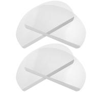 Operitacx Protection Faciale Transparente Imperméable pour Coiffure, 25 Pièces, Écran Facial Léger pour Salon de Coiffure, Protection Oculaire la Laque, Accessoires Professionnels pour