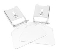 Operitacx Protection Oculaire Banc Abs et Acier Inoxydable Garde Poussière Résistante et Facile à Installer pour Meuleuse Lot de Shields de Protection Bench Eye Cover