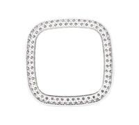 Operitacx Protection TPU Bordure pour Sense Coque Rayures Transparente avec Double Rangée de Cristaux Durable et Facile à Installer