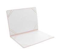 Operitacx Protege de Naissance Étanche PU Pochette Organisateur pour Documents et Souvenirs Rangement Pratique pour Voyage et Usage