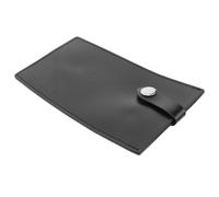 Operitacx Protège-lame en Cuir Pu Noir pour Couteaux de Boucher et Couteaux à Découper, Protège les Doigts et Prévient le Ternissement, pour Tiroirs Cuisine