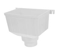 Operitacx PVC Dérivateur de Gouttière pour Récupération Eau de Pluie Accessoire Drainage Toiture Facile à Installer Plusieurs pour Gouttières Standard Protection Maison Humidité et Dégâts