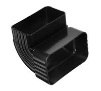 Operitacx Raccord Coudé pour Gouttière Adaptateur de Descente à Angle Droit Connecteur Pratique et Durable pour Systèmes de Collecte Eau de Pluie