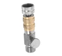 Operitacx Raccord de Déconnexion Rapide pour Aérographe Coupleur Mâle et Réglage du Débit D'air, Accessoire Compresseur à Air Polyvalent, Kit D'adaptation pour Artistes Professionnels,