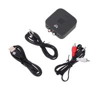 Operitacx Récepteur Audio sans Fil 5.0 Port 3,5 Mm Et 2 RCA Adaptateur Audio pour Voiture Léger Et Portable Compatible Amplificateur Et Usage Automobile Finition Robuste Noire