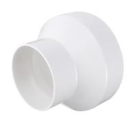 Operitacx Réducteur en PVC pour Conduit de Ventilation 200 Mm à 150 Mm Adaptateur Droit Robuste Raccord d'Extraction pour Salle de Bain la Cuisine Bureau Usage Domestique et Professionnel