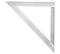 Operitacx Règle Aluminium Large Base Stable pour Architectes Étudiants Ingénieurs Outils de Mesure Polyvalents