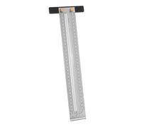 Operitacx Règle T de Menuiserie pour Traçage Outil Multifonction et Portable pour Mesure Dangles et Marquage Atelier et Bricolage