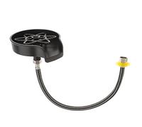 Operitacx Rince-verres Automatique En Inox Pour Évier Cuisine Lave-gobelets Haute Pression Rinceur De Bouteilles Facile à Utiliser Accessoire Et Restaurant 1 Unité
