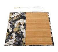 Operitacx Rouleau Enveloppe De Pinceau De Calligraphie Trousse à Crayons Enroulable Porte-Pinceau Enroulable Enveloppe Peinture Pochette à Stylo Bambou Étudiant Signet Manuel