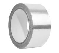 Operitacx Ruban Adhésif Aluminium Haute Température Bande Adhésive Épaisse Isolante pour Conduits Hvac Ruban Large Conducteur pour Étanchéité et Protection Pare Vapeur