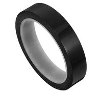 Operitacx Ruban Adhésif Noir Autocollant sans Résidu en PET Résistant à Haute Température Bande D'atténuation de Lumière 20mm X 50m pour Masquage et Couverture de Panneaux LED