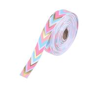 Operitacx Ruban Rose et Bleu Bronzé Ruban Pailleté Fait Main Décoration de Cheveux Emballage Cadeau Articles de Fête