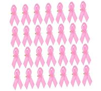 Operitacx Rubans Décoratifs Sensibilisation Cancer Du Sein 100 Pièces - Accessoires Roses - Épingles à Ruban Portables - Pour Femme - Campagnes Santé - Octobre Rose - Collecte De Fonds